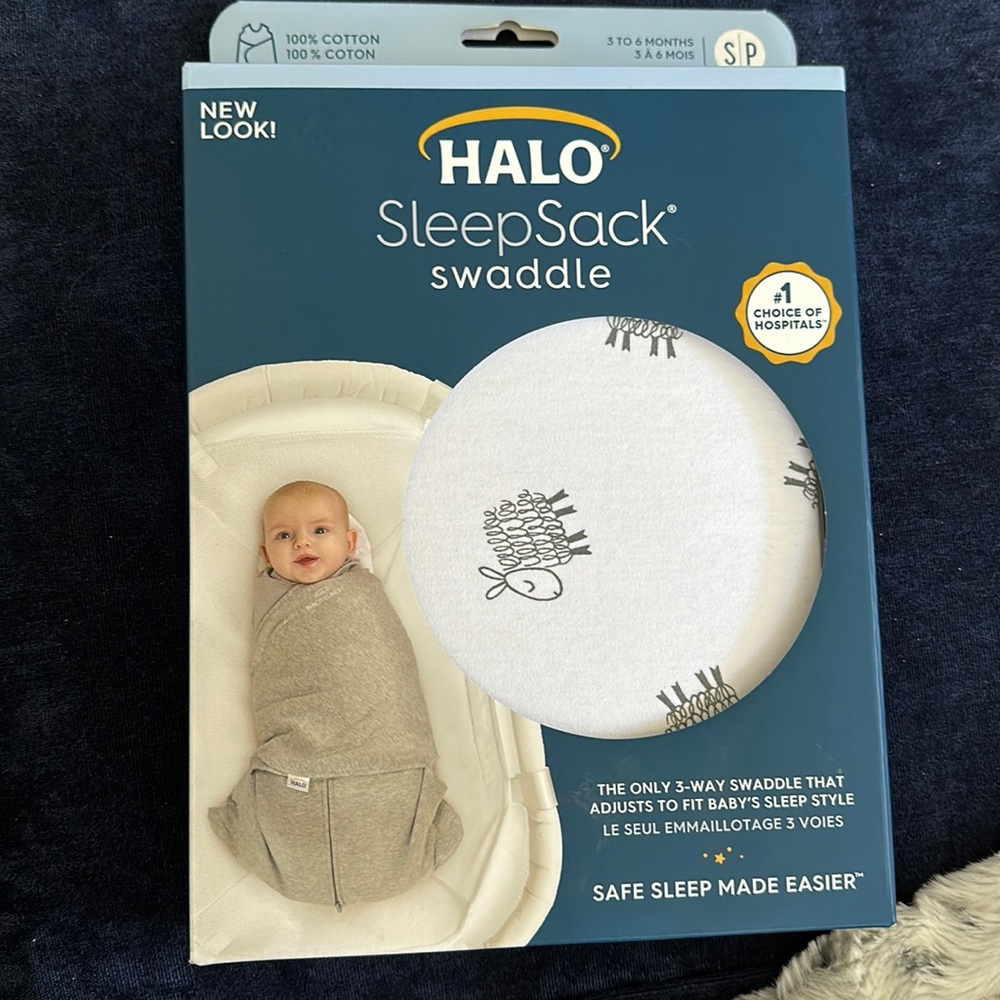 Halo SleepSack Swaddle NWT 3-6 mo